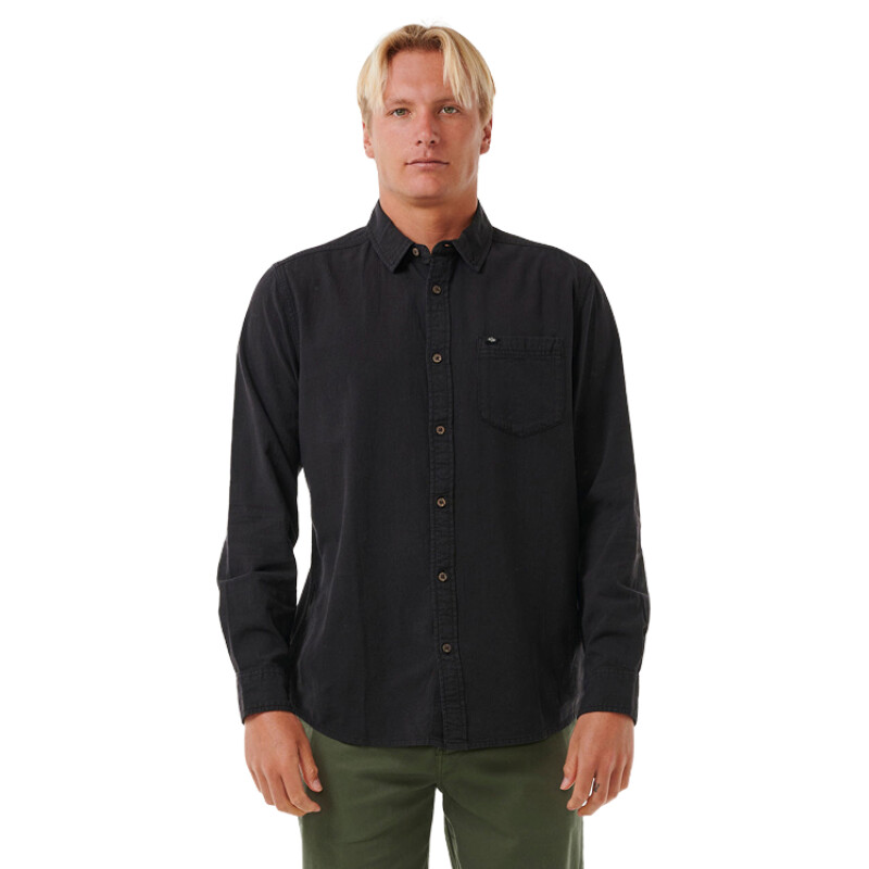 Camisa Rip Curl Classic Surf Washed - Negro Camisa Rip Curl Classic Surf Washed - Negro