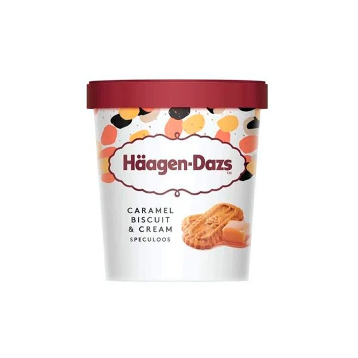 Helado Haagen-dazs Sabor Caramel Biscuit Y Cream 473 Ml 