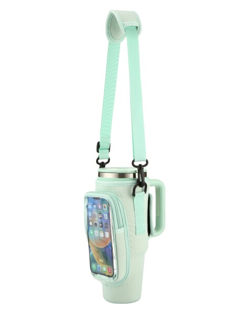 Porta SpotieCup 1183mL. Verde Agua