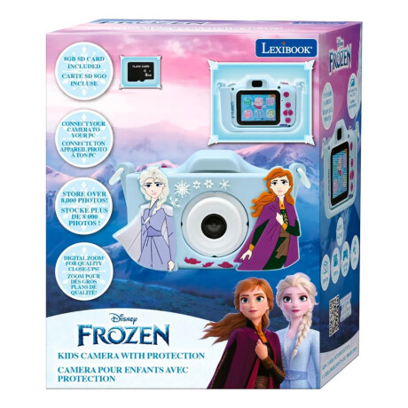 Cámara de fotos Lexibook Digital Multifuncional Recargable Frozen