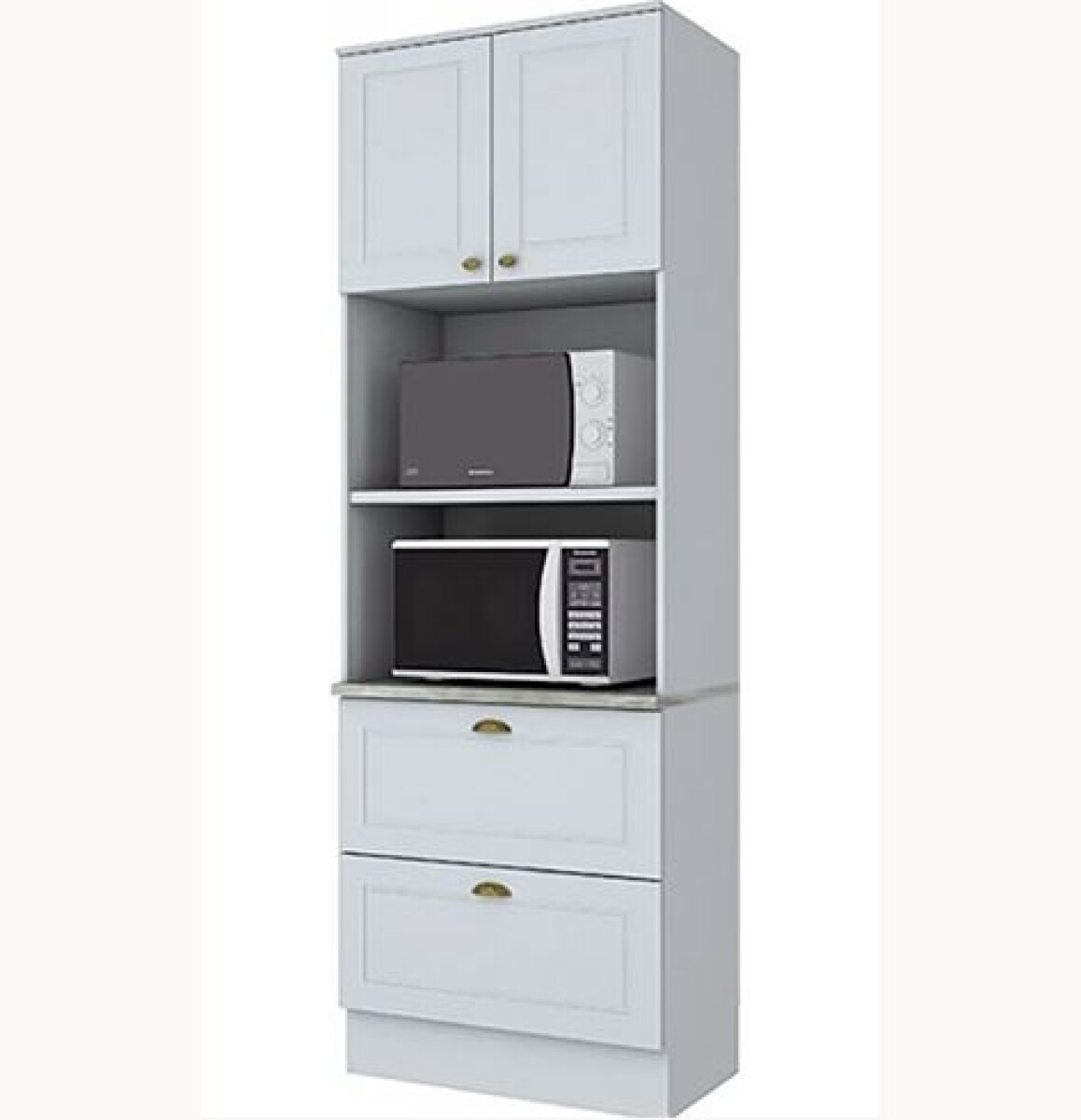 MULTIUSO DE COCINA DVN C 351- 2Ptas + 2Caj.+ 2Estantes -BL - Sin color 
