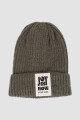 Gorro basic rubber dama Gris