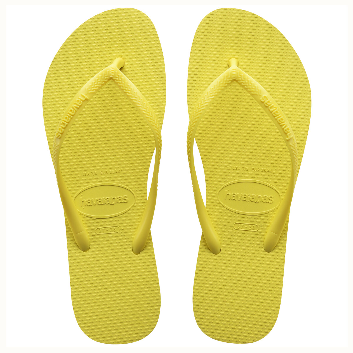 Sandalias de Mujer Havaianas Havaiana SLIM - Amarillo 
