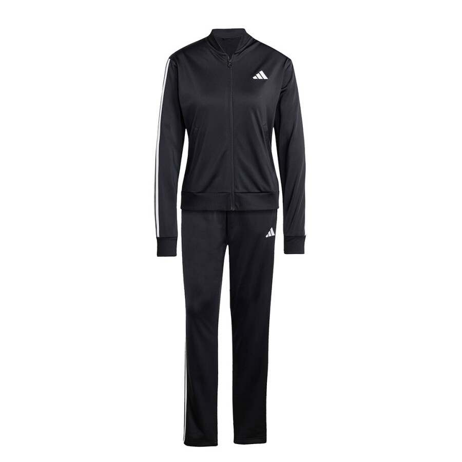 Equipo de Mujer Adidas Essentials 3 Tracksuit Negro - Blanco