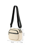 Bandolera Delta Off white