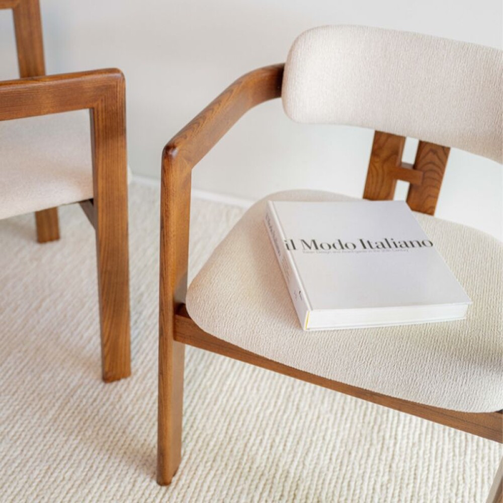 Silla Tendenza / Beige y Marrón Silla Tendenza / Beige y Marrón