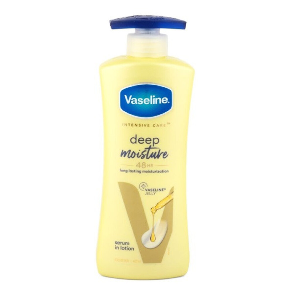 VASELINE DEEP MOISTURE LOTION X 400ML única