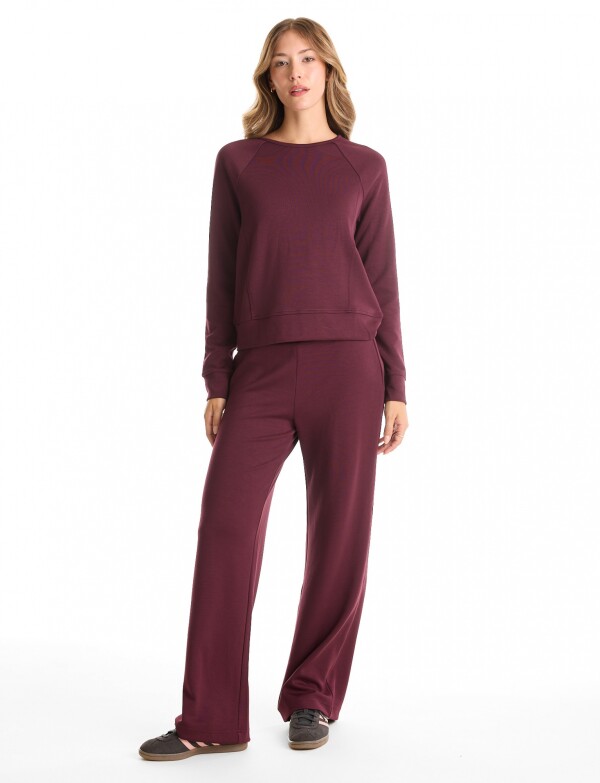 Set Buzo & Jogger BORDEAUX
