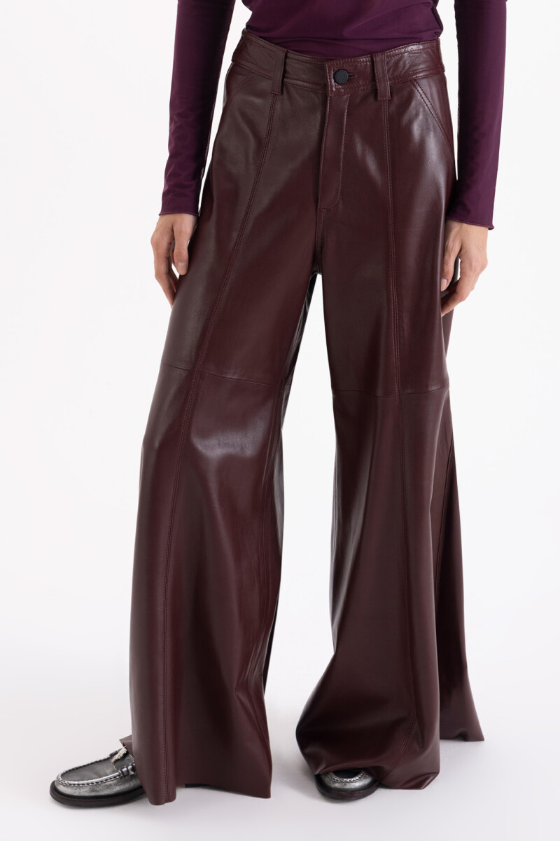 PANTALON RACHEL Bordo