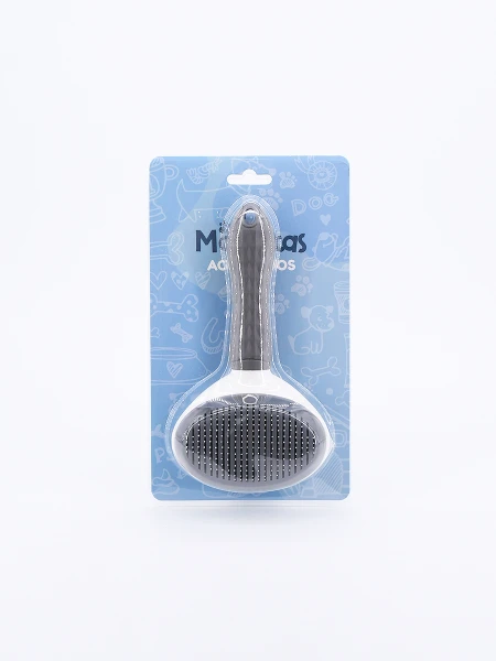 CEPILLO MASCOTAS OREJAS GRIS