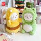 Peluche corderito disfraz rana