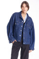 Campera Trucker Denim Deep Blue