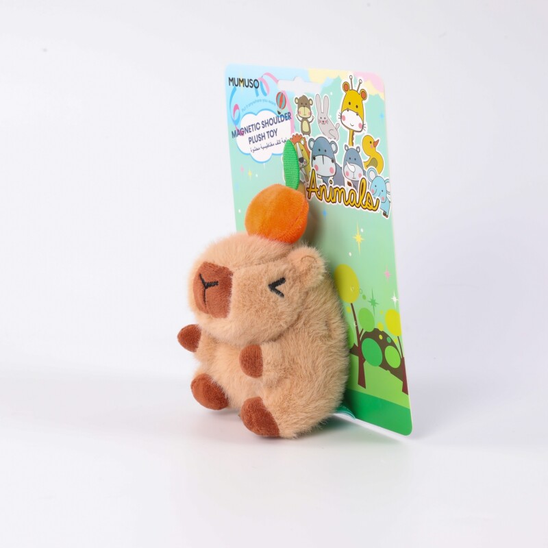PELUCHE DE HOMBRO MAGNÉTICO (CARPINCHO) PELUCHE DE HOMBRO MAGNÉTICO (CARPINCHO)