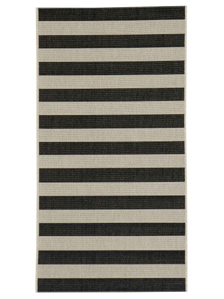 LINEO ALFOMBRA LINEO LIN/5031/9H01/ 080X150 WOOL/BLACK