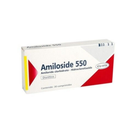 Amiloside 550 30 Comprimidos Amiloside 550 30 Comprimidos