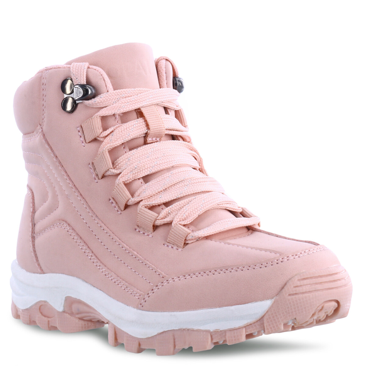 Bota MELOW acordonada con suela bicolor MINI MissCarol - Pink 