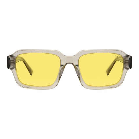 Lentes de Sol Chilli Beans Morelos Gris - Amarillo