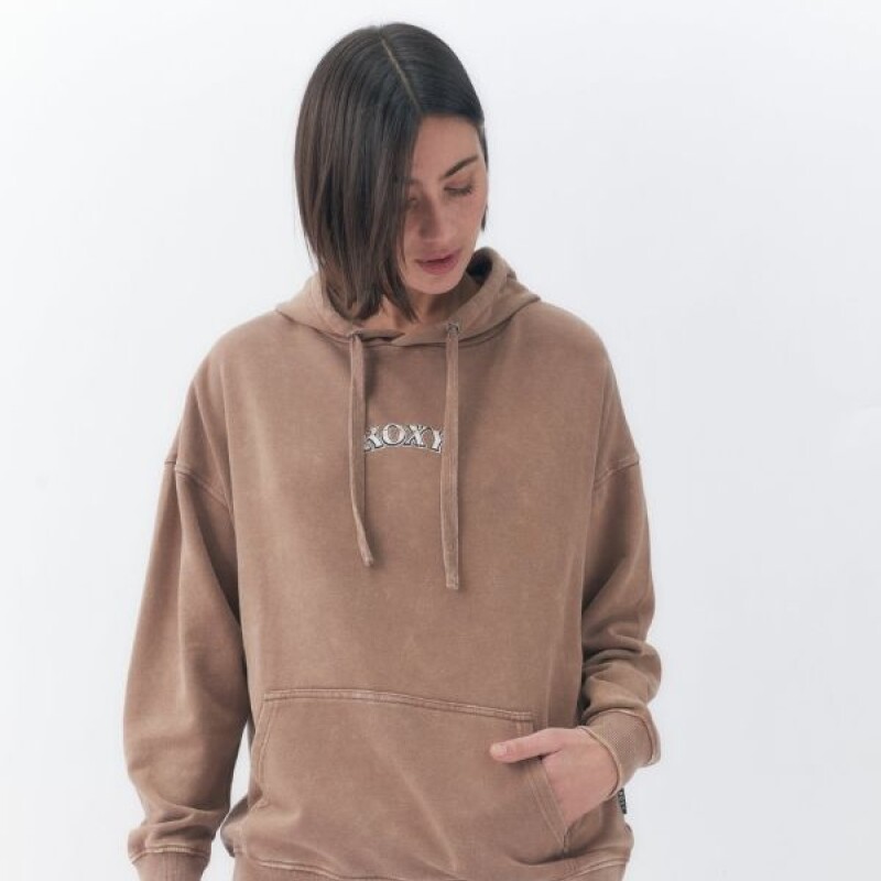Canguro Oversize Roxy Marron