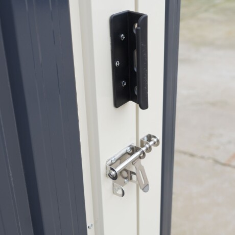 Caseta Galpon Jardin Lumax kent Gris Oscuro 160x103x104 Caseta Galpon Jardin Lumax kent Gris Oscuro 160x103x104