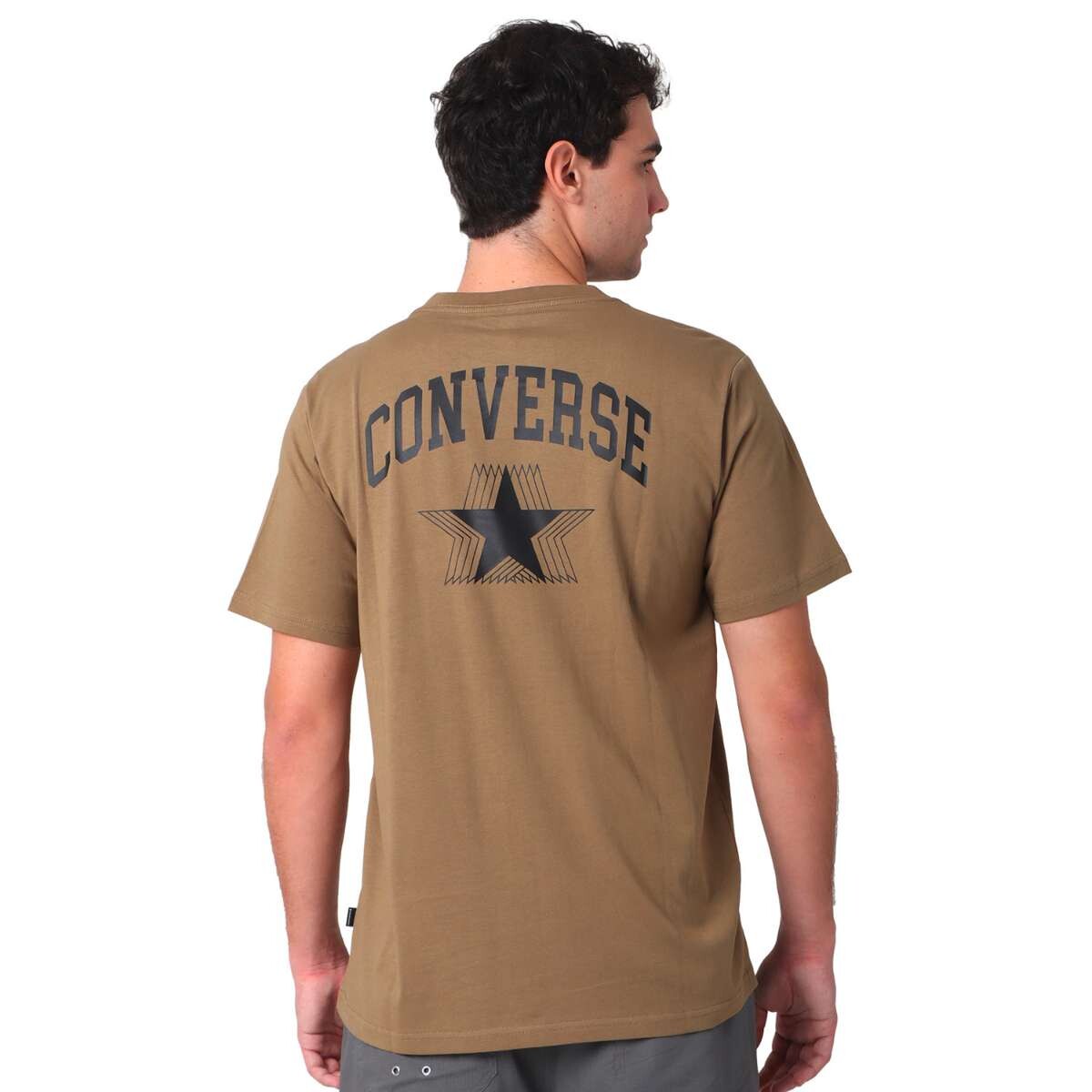 Remera Retro Chuck Tee de Hombre - Verde 