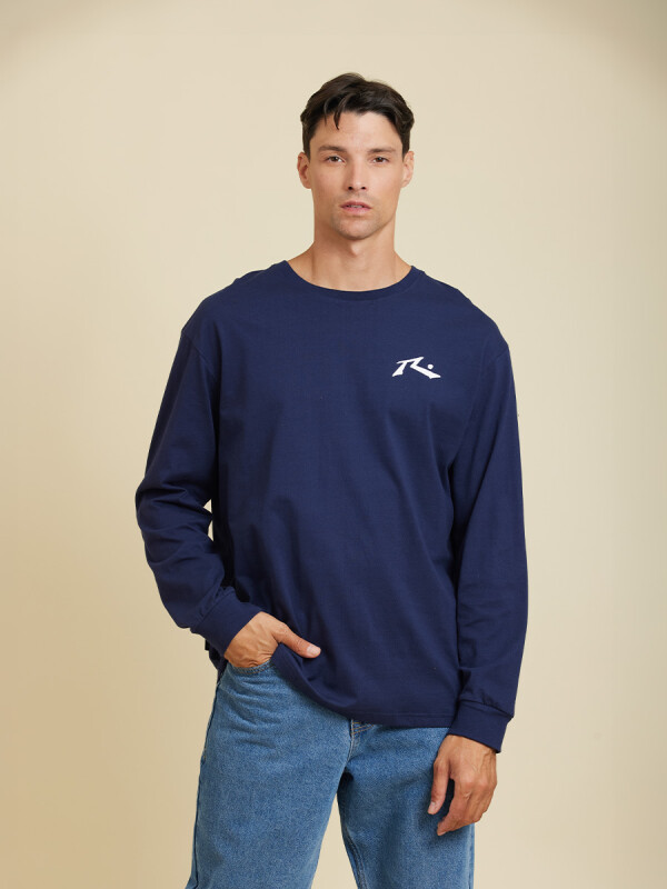 T-SHIRT KANDA RUSTY Navy