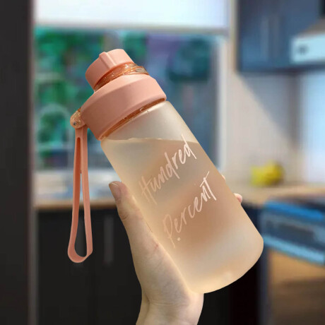 Set De Lunchera Vianda 2Pisos Tupper+ Botella 600ml Rosa