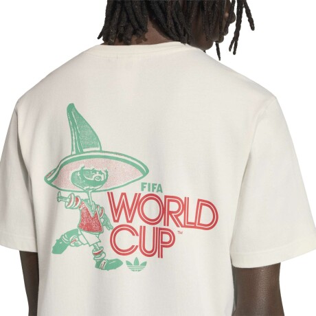 Remera Adidas de Hombre - Copa Mundial de la FIFA - ADKE2037 CLOUD WHITE