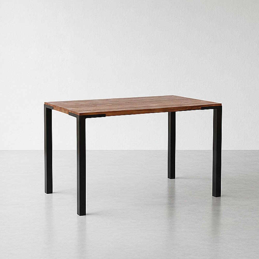 WILLOW MADERA-Y-METAL MARRON ESCRITORIO