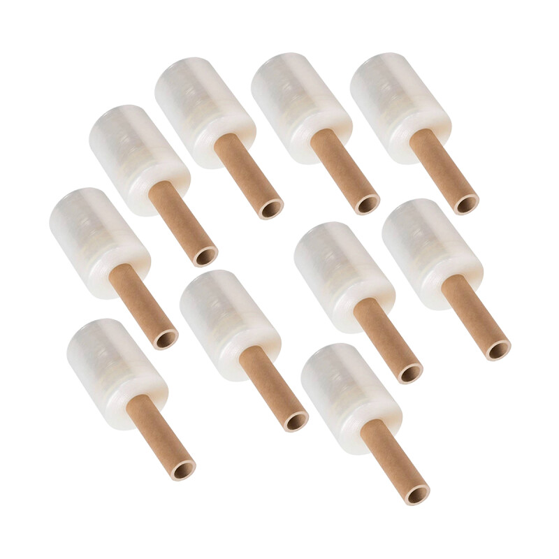 Set x10 film stretch con mango TRANSPARENTE