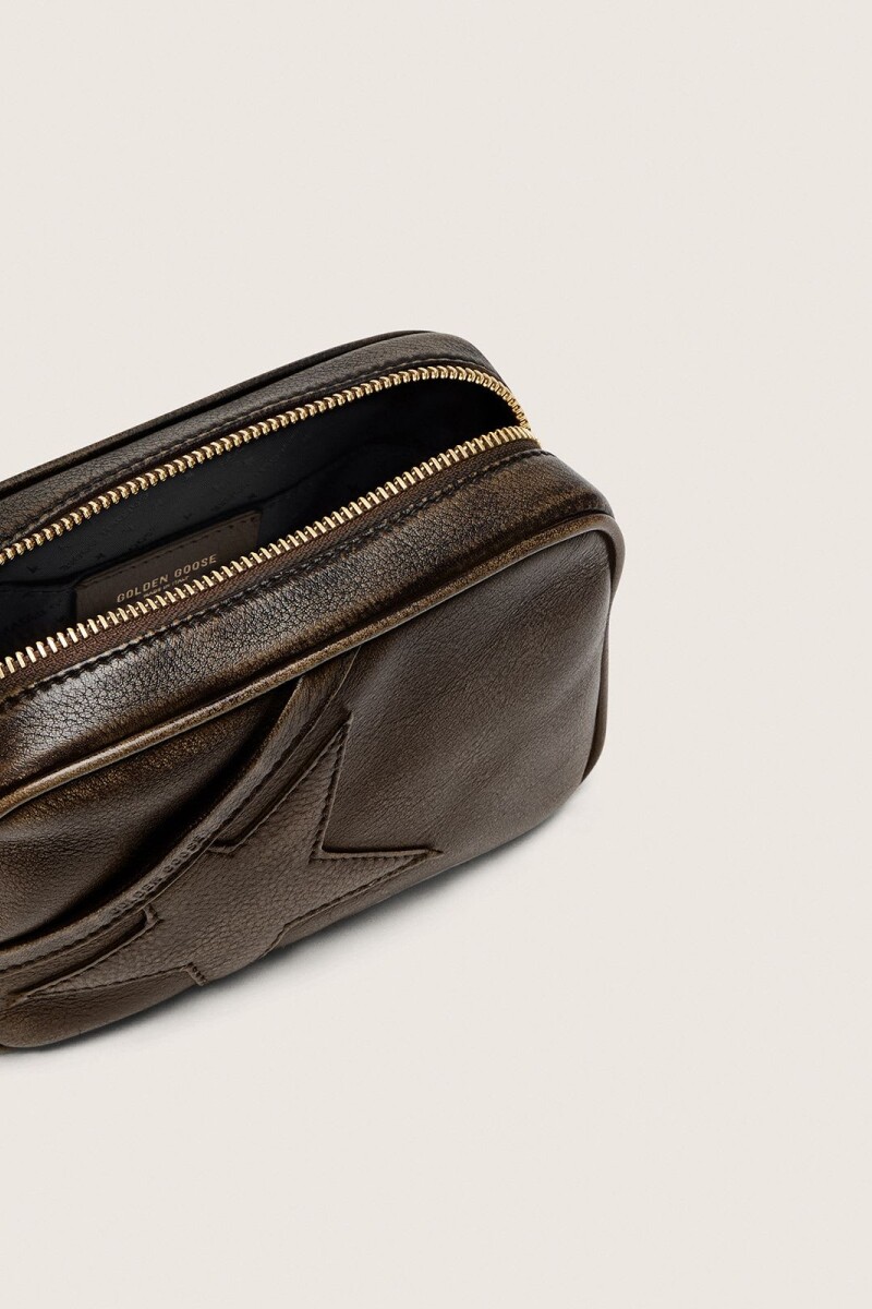 CARTERA MINI STAR Marron