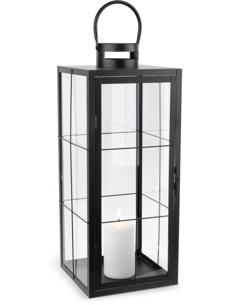 Farol VILLADS A20xL20xA50cm negro Farol VILLADS A20xL20xA50cm negro