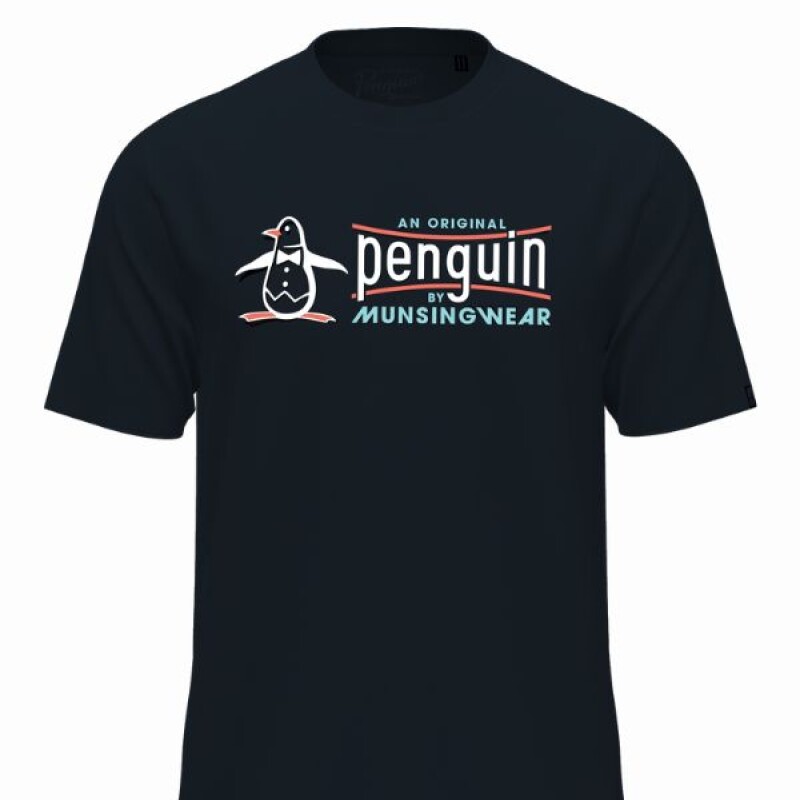 Remera Penguin Azul Oscuro