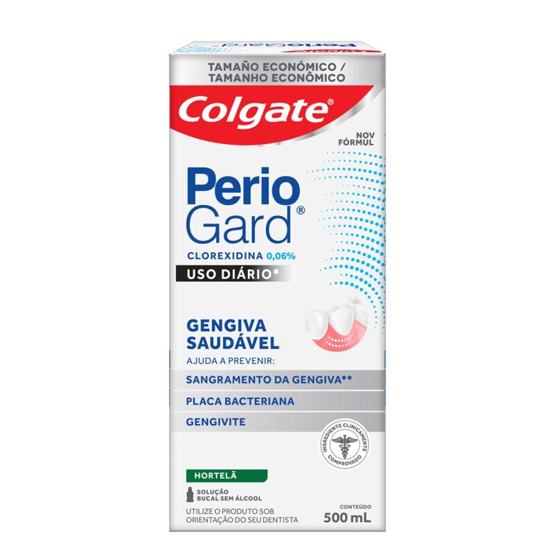 Enjuague Bucal Colgate Periogard Uso Diario 500 Ml. Enjuague Bucal Colgate Periogard Uso Diario 500 Ml.