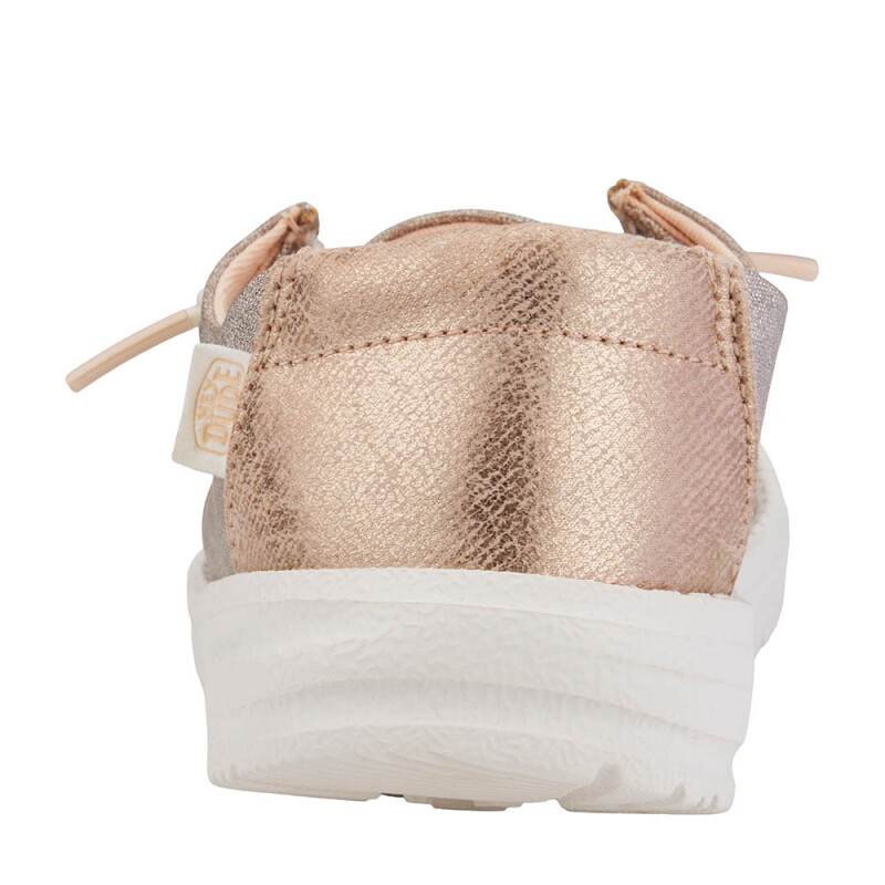 Wendy Y Metallic Sparkle - Niños Rose Gold