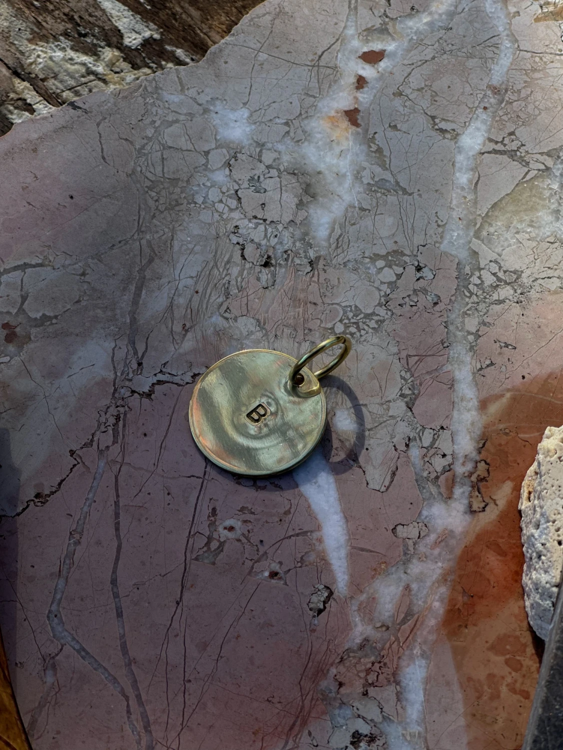 Spelling key ring - B