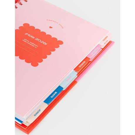 Agenda A5 2026 Combinacion Bicolor