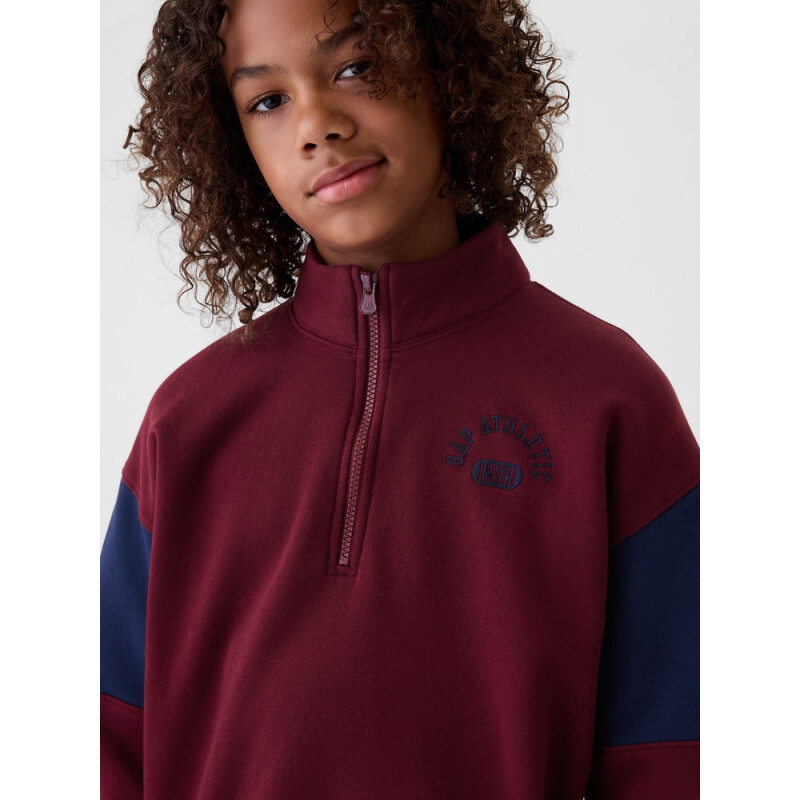 HALF ZIP RED DELICIOUS