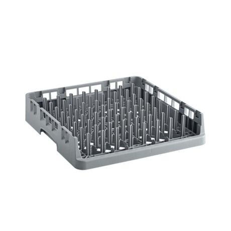 Canasto Rack con Espigas de Polipropileno Gris Granito Canasto Rack con Espigas de Polipropileno Gris Granito
