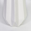 PORTA VELA CERAMICA BLANCO 11X26.5CM Unica