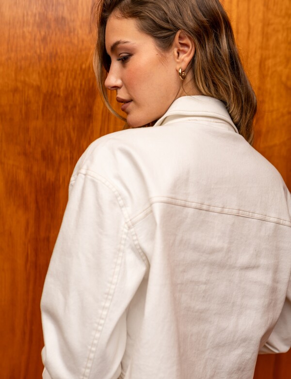 Camperita Denim BLANCO