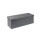 Puff Baúl Lumax Plegable 110x38 cm Organizador Living Dormitorio Gris Oscuro