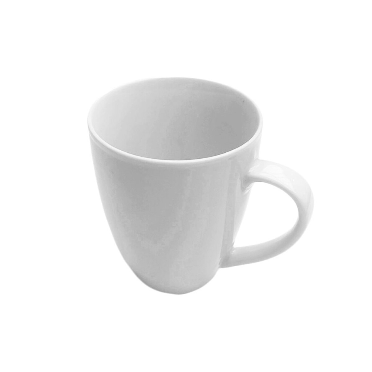 MUG 320ML D9x10CM PORCELANA BLANCO EXTERIOR COLOR 