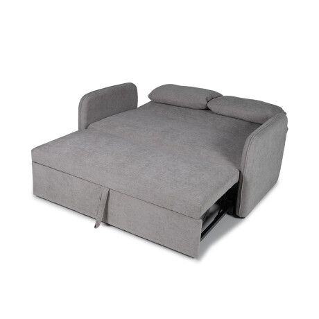 Sofá Cama Spazio - Tela Microfibra 455 (Ceniza)