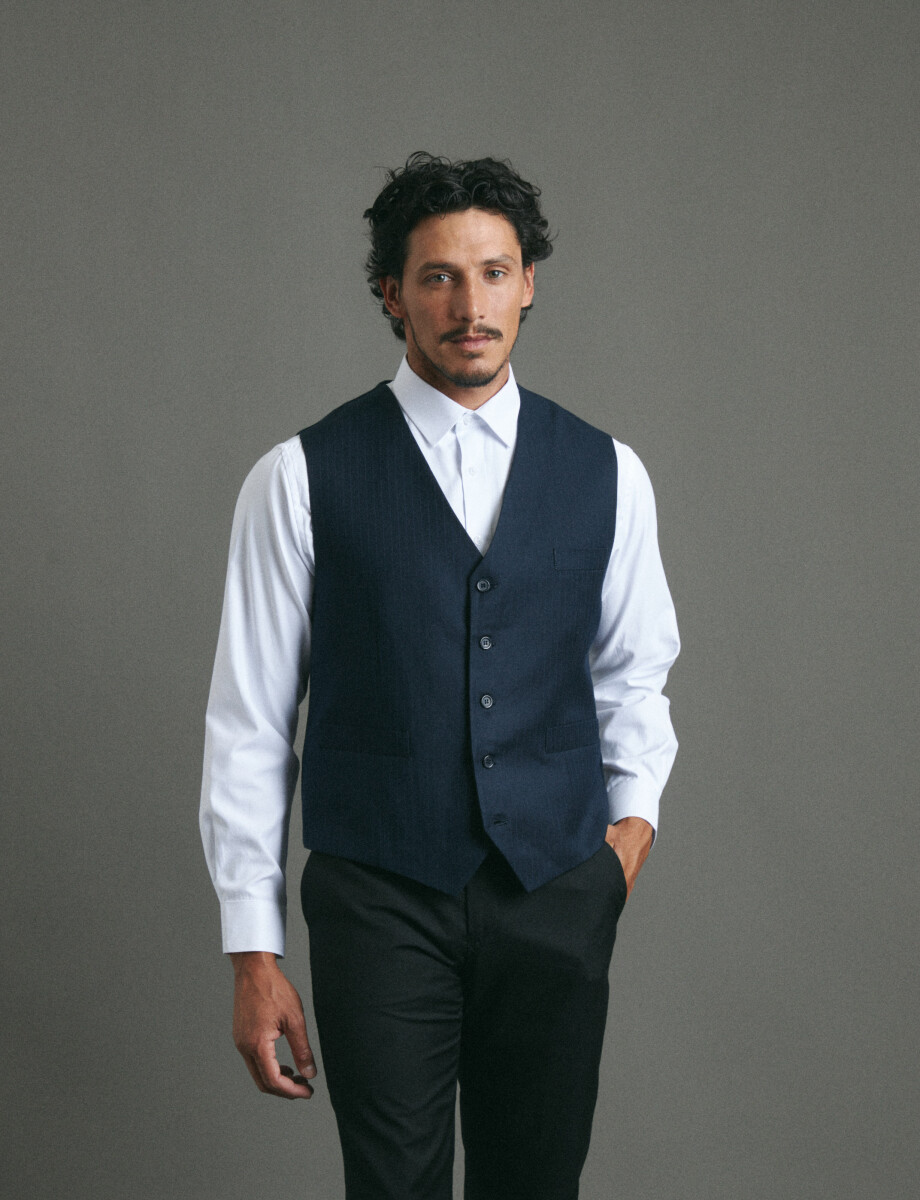 012685 CAMISA HARRINGTON LABEL Blanco