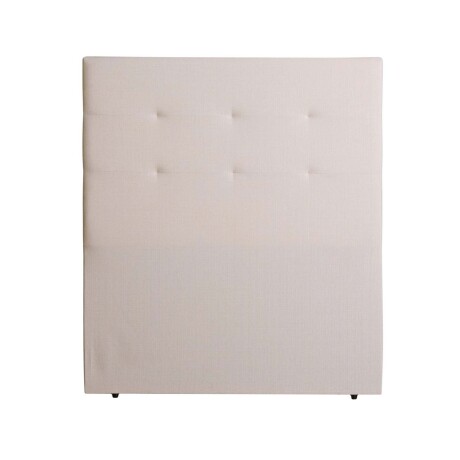 RESPALDO 1 1/2 PLAZA TELA NATURAL-BEIGE CLIO