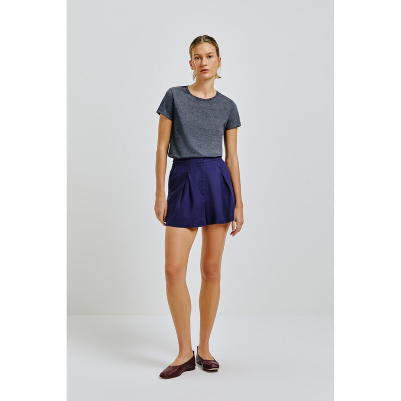 BLUSA MM FEM PRETO MESCLA