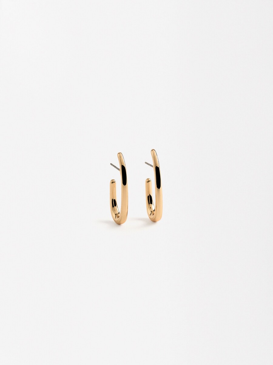 Pendientes Alargados dorado