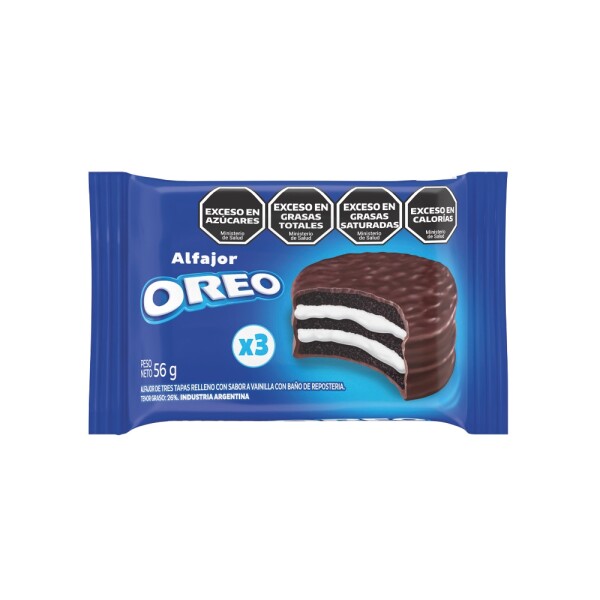Oreo Alfajor Triple 56g Oreo Alfajor Triple 56g