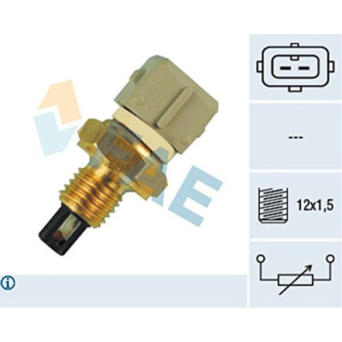 BULBO INTERRUPTOR CITROEN - PEUGEOT TOMA AIRE CI AX BX ZX PE 106 205 306 405 406 FAE 