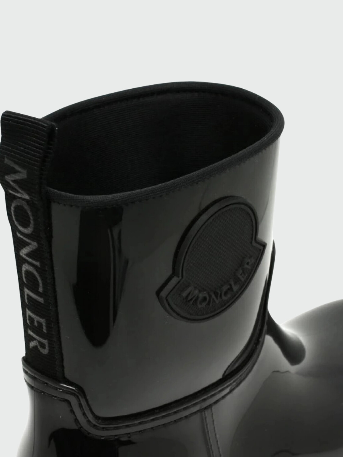 Moncler -Botas de lluvia antideslizantes, Ginette Negro